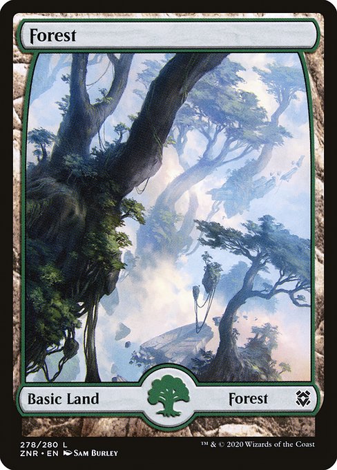 ZNR: Forest (278) - Full Art