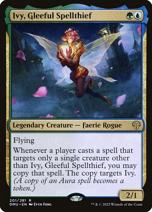 DMU: Ivy, Gleeful Spellthief (Foil)