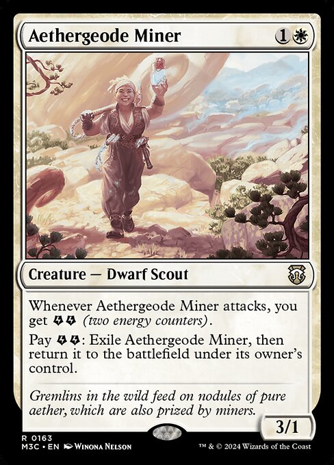 M3C: Aethergeode Miner (Foil)