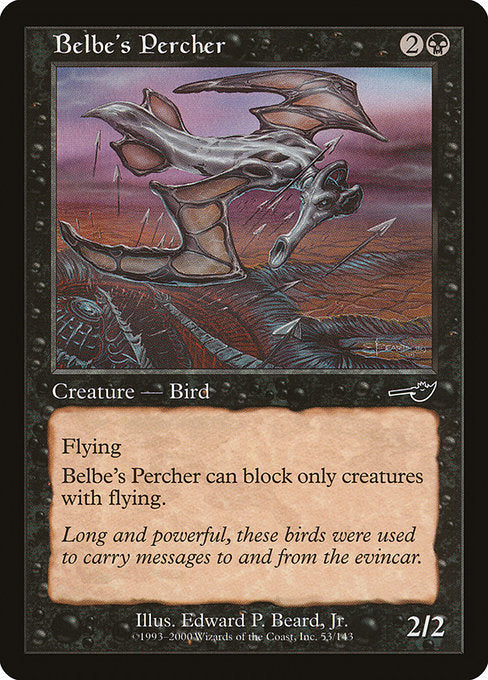 NEM: Belbe's Percher