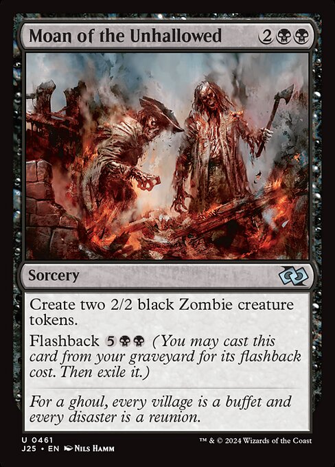 J25: Moan of the Unhallowed