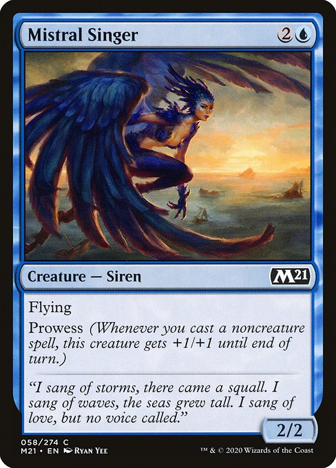 M21: Mistral Singer (Foil)