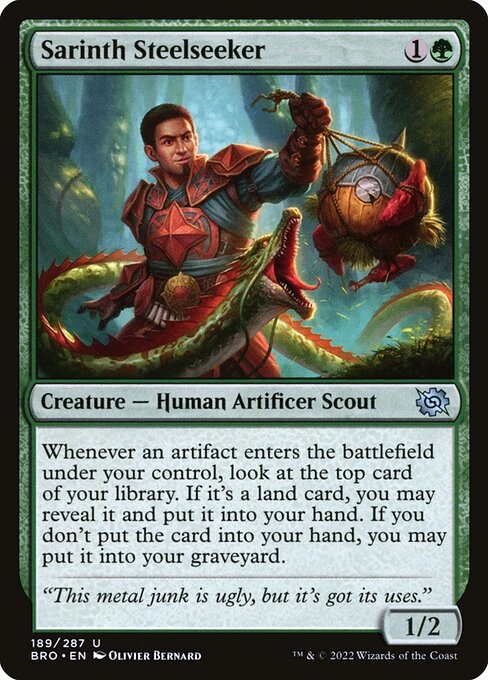 BRO: Sarinth Steelseeker (Foil)