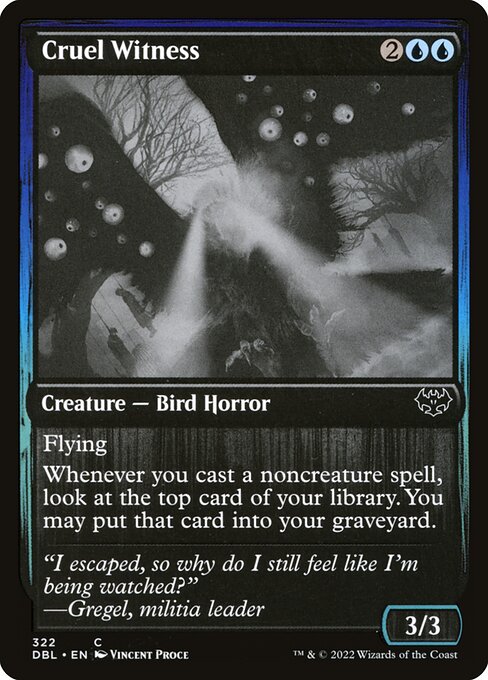 DBL: Cruel Witness (Foil)