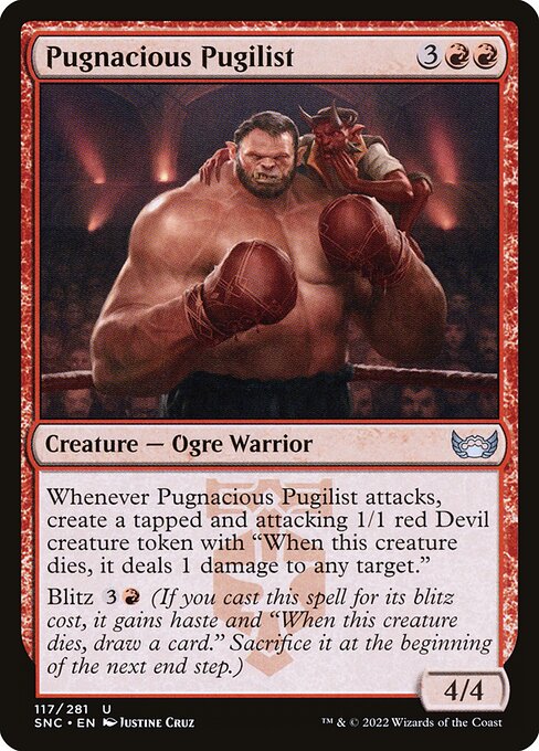 SNC: Pugnacious Pugilist (Foil)