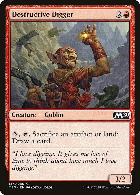 M20: Destructive Digger (Foil)