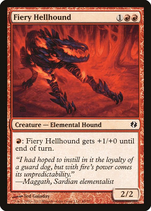 DDI: Fiery Hellhound