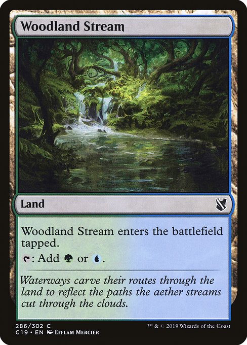 C19: Woodland Stream