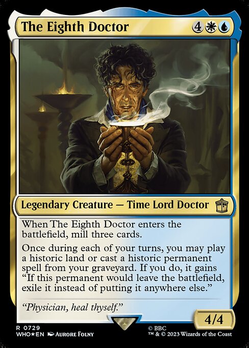WHO: The Eighth Doctor (Surge Foil)