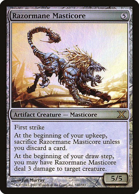 10E: Razormane Masticore (Foil)