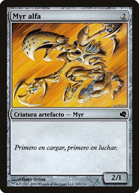 PS11: Alpha Myr (Spanish) - "Myr alfa"