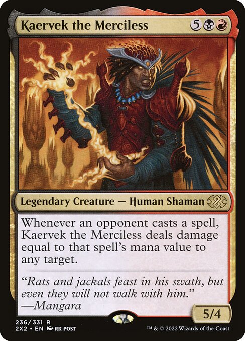 2X2: Kaervek the Merciless (Foil)