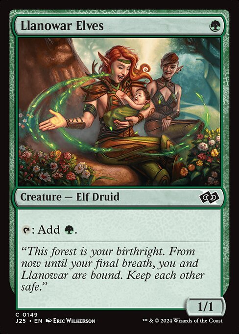 J25: Llanowar Elves (Foil)