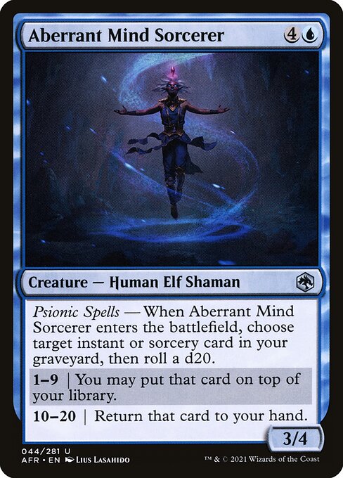 AFR: Aberrant Mind Sorcerer (Foil)