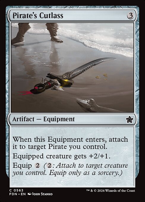 FDN: Pirate's Cutlass