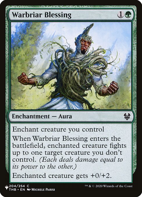 PLST: Warbriar Blessing