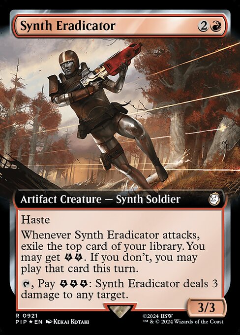 PIP: Synth Eradicator (Extended Art) (Surge Foil)