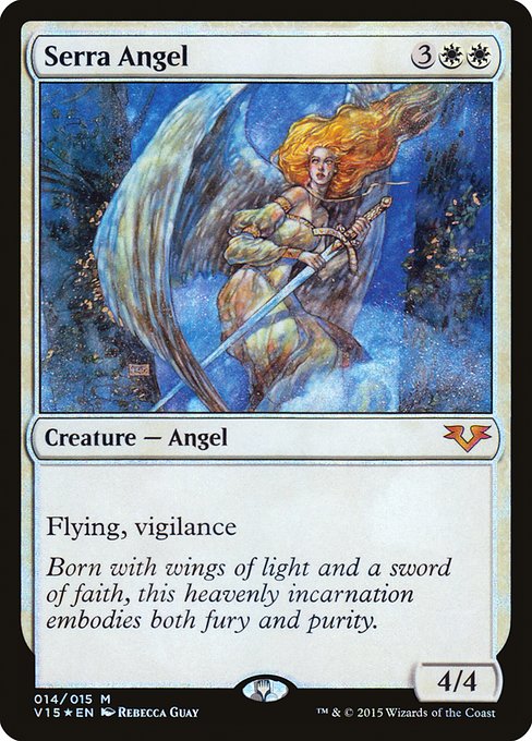 V15: Serra Angel (Foil)