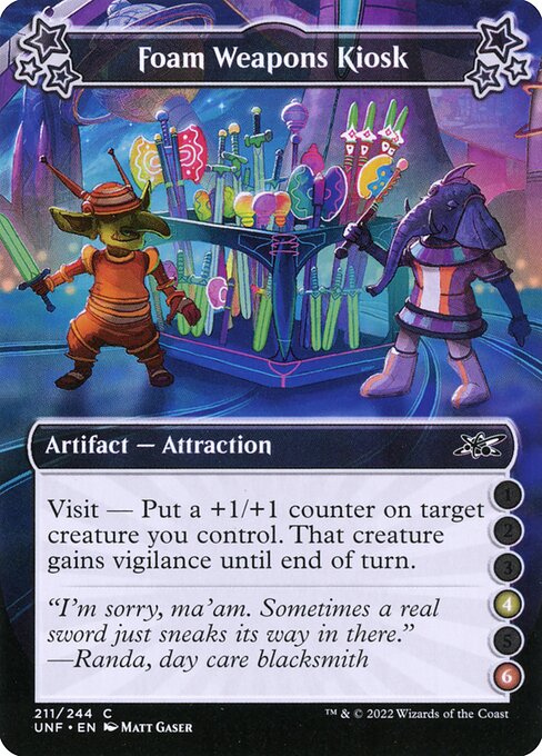 UNF: Foam Weapons Kiosk (4-6)