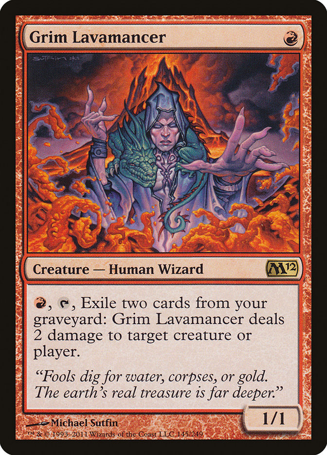 Grim Lavamancer :: M12