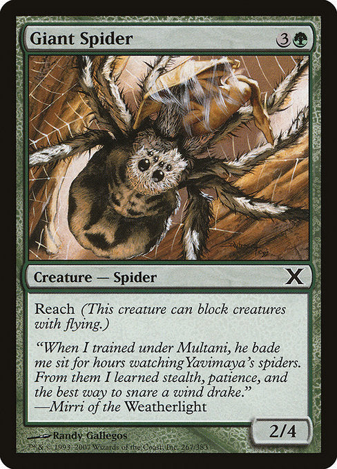 10E: Giant Spider