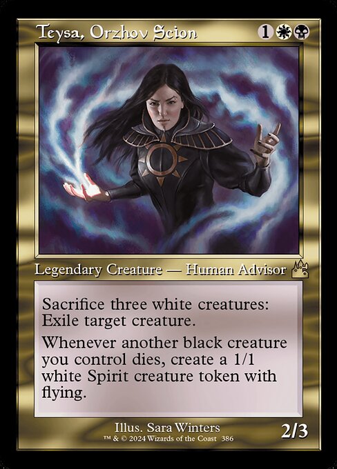 RVR: Teysa, Orzhov Scion (Retro Frame) (Foil)