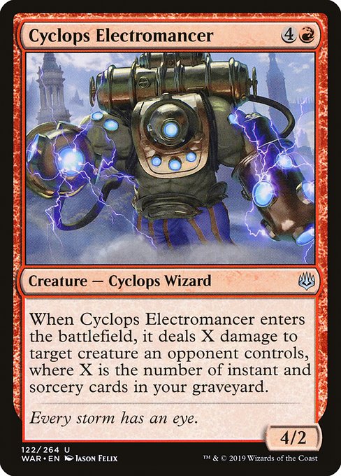 WAR: Cyclops Electromancer (Foil)