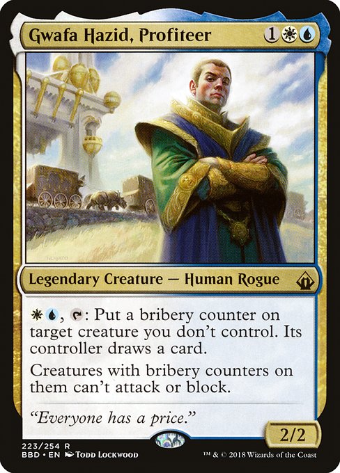 BBD: Gwafa Hazid, Profiteer