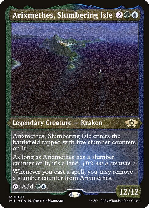 MUL: Arixmethes, Slumbering Isle (Foil Etched)