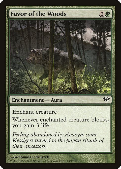 DKA: Favor of the Woods (Foil)