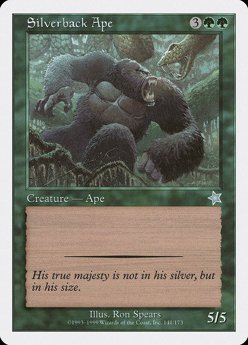 S99: Silverback Ape