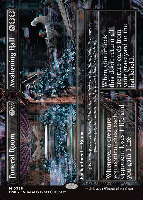 DSK: Funeral Room // Awakening Hall (Borderless) (Foil)