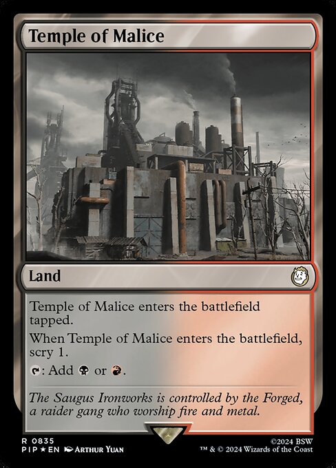 PIP: Temple of Malice (Surge Foil)