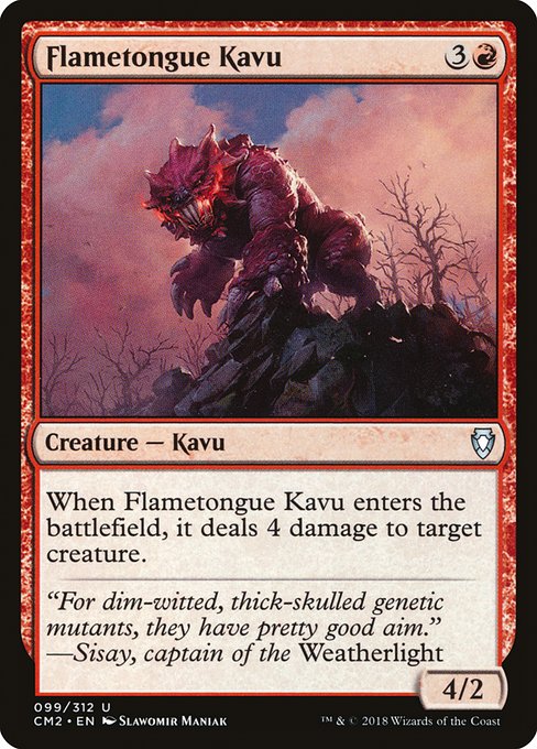 CM2: Flametongue Kavu
