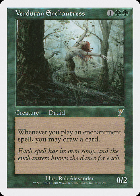 7ED: Verduran Enchantress