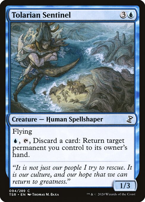 TSR: Tolarian Sentinel (Foil)