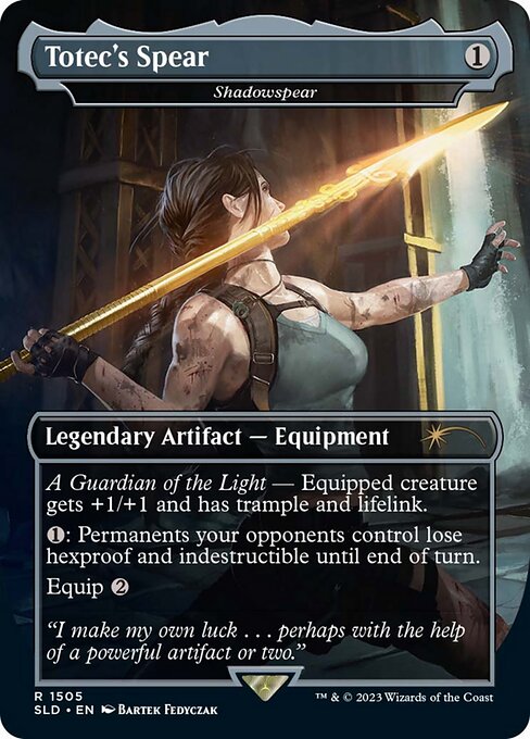 SLD: Totec's Spear - Shadowspear (Foil)
