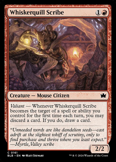 BLB: Whiskerquill Scribe (Foil)
