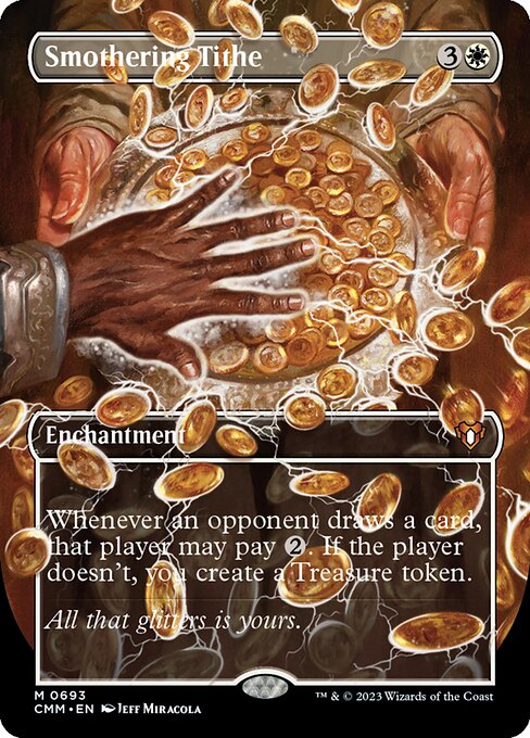 CMM: Smothering Tithe (Borderless) (Foil)