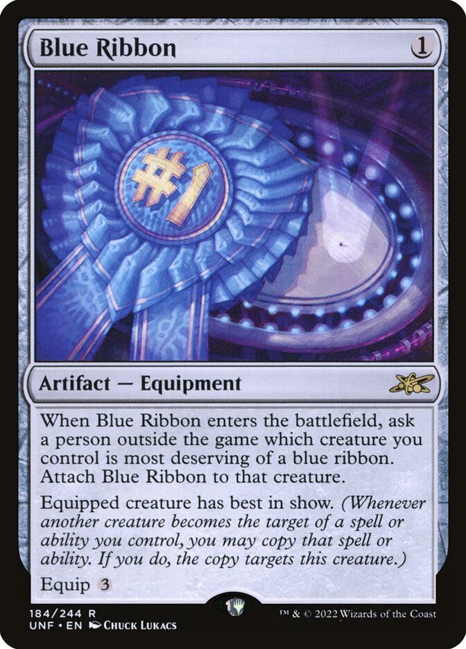 Blue Ribbon [Foil] :: UNF