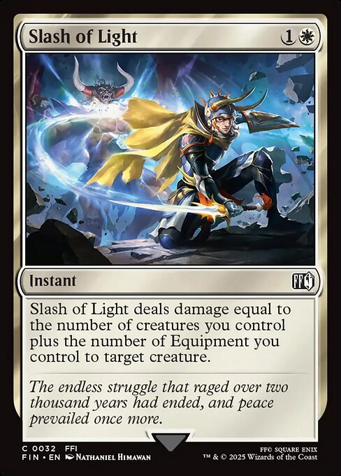 FIN: Slash of Light (Foil)