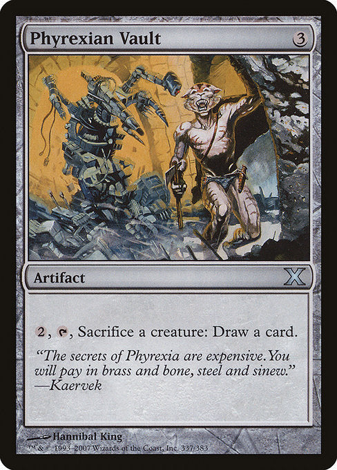 10E: Phyrexian Vault (Foil)