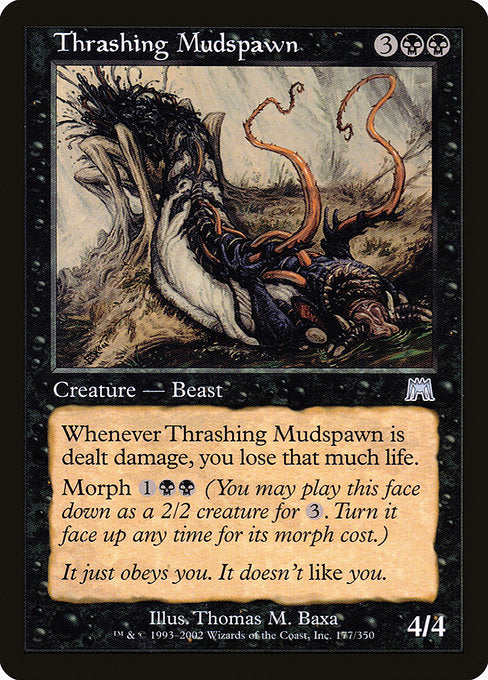 ONS: Thrashing Mudspawn (Foil)