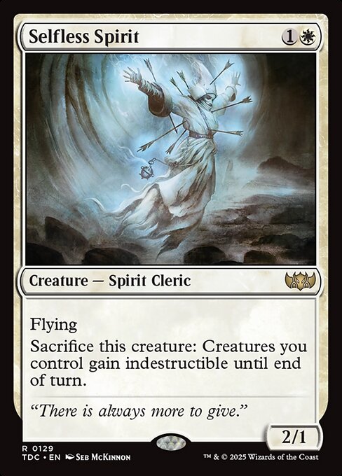 TDC: Selfless Spirit