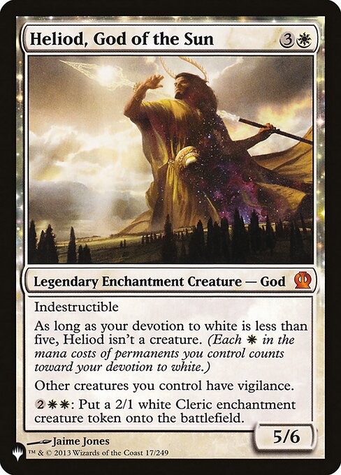 PLST: Heliod, God of the Sun