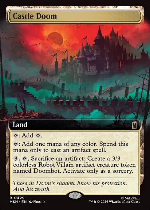 MSH: Castle Doom (Extended Art) (Foil)