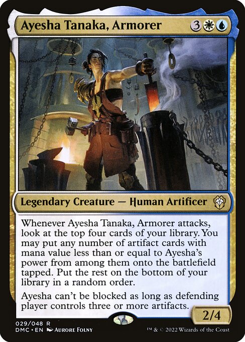 DMC: Ayesha Tanaka, Armorer