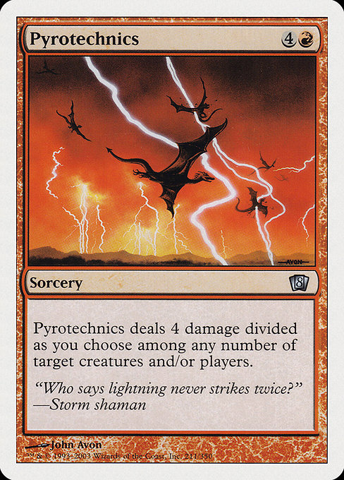 8ED: Pyrotechnics