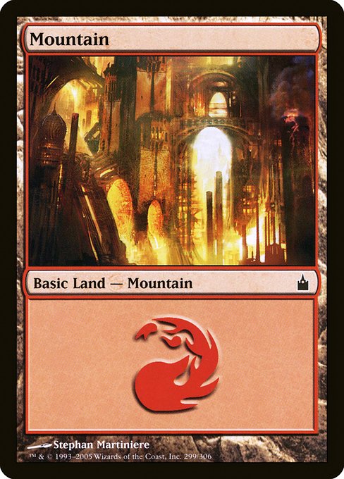 RAV: Mountain (299) (Foil)