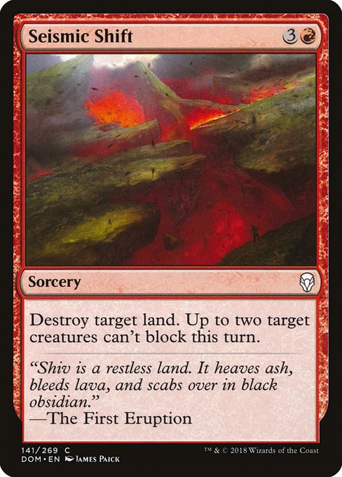 DOM: Seismic Shift (Foil)